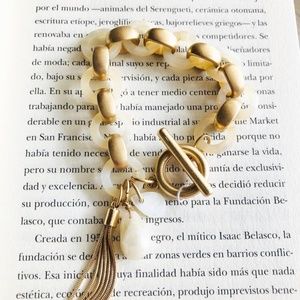 Alquimia Jewelry - 3 /35 GOLD AND MOTHER OF PEARL BRACELET Alquimia Jewelry - 3 /35 GOLD AND MOTHER OF PEARL BRACELET